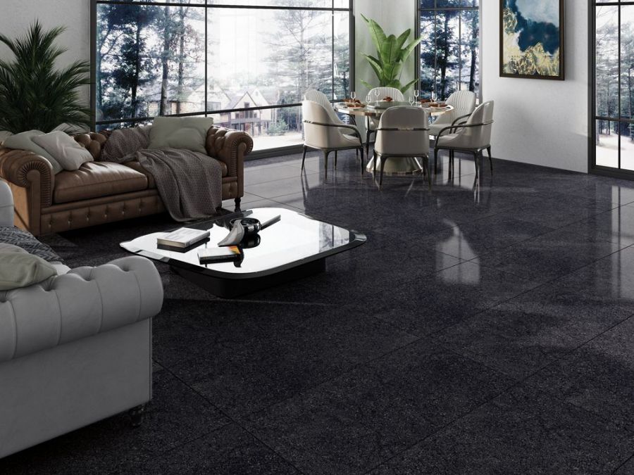 Noir Terrazzo